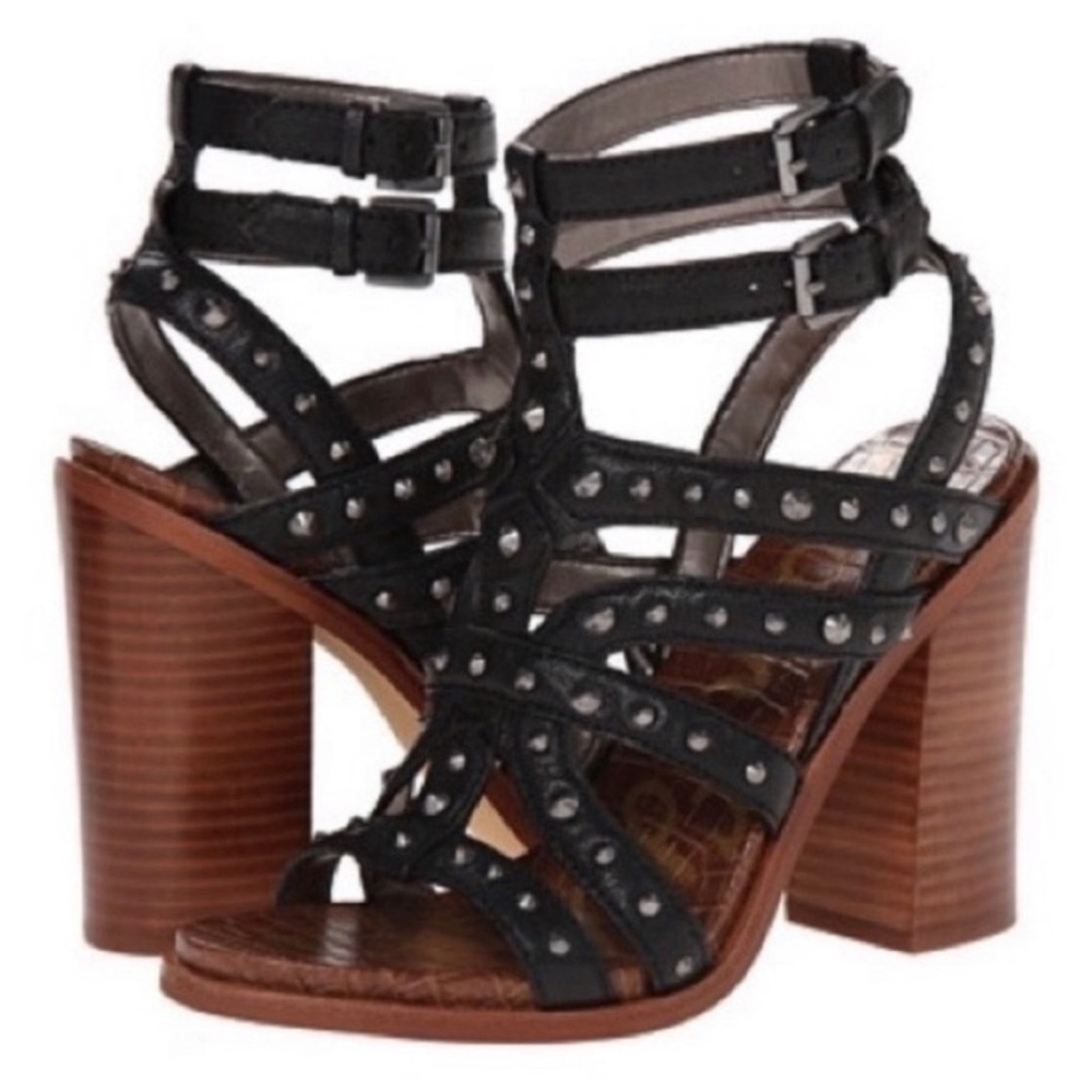 🤍 Sam Edelman Keith Studded Gladiator Sandal Heel